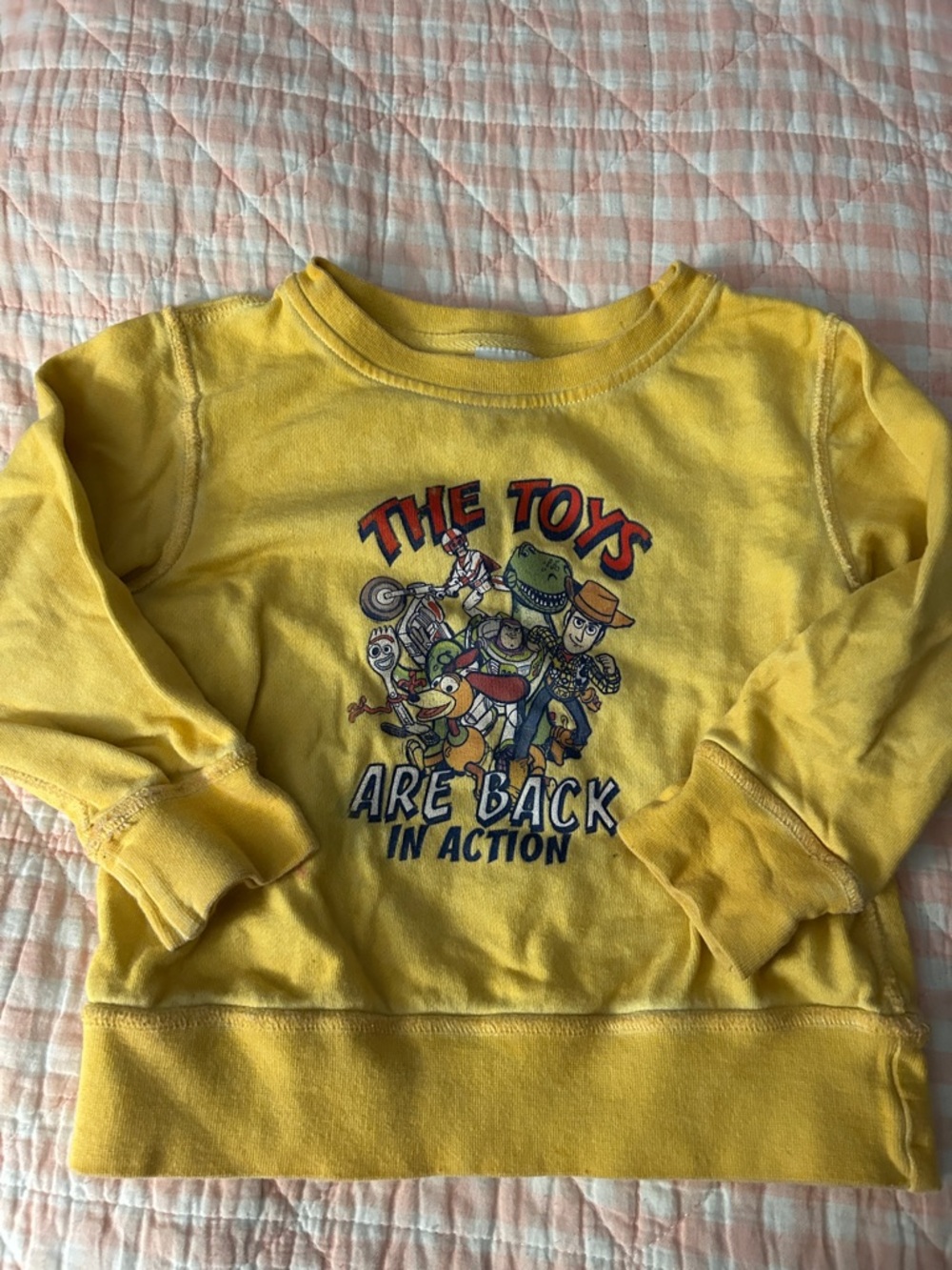 Disney Pixar Toys Story boys sweater 4 NWOT WOODY Buzz Slinky Rex Duke Forky